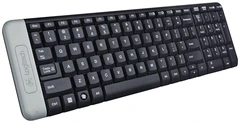 Купить Клавиатура беспроводная Logitech Wireless Keyboard K230 Black USB / Народный дискаунтер ЦЕНАЛОМ
