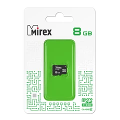 Купить Карта памяти microSDHC Mirex 8 ГБ / Народный дискаунтер ЦЕНАЛОМ