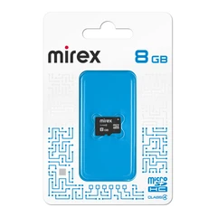 Купить Карта памяти MicroSDHC Mirex 8 ГБ / Народный дискаунтер ЦЕНАЛОМ