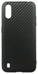 Купить Чехол-накладка для Samsung A01 2020 Carbon, черный / Народный дискаунтер ЦЕНАЛОМ