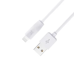 Купить Кабель hoco X1 Rapid USB 2.0 Am - Lightning 8-pin, 2 м, белый / Народный дискаунтер ЦЕНАЛОМ
