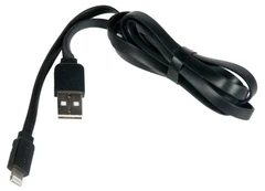 Купить Кабель More choice K21i USB 2.0 Am - Lightning 8-pin, 1 м, черный / Народный дискаунтер ЦЕНАЛОМ