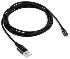 Купить Кабель ttec 2DK16S USB 2.0 Am - Lightning 8-pin, 1.2 м, черный / Народный дискаунтер ЦЕНАЛОМ