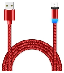 Купить Кабель JET.A JA-DC26 USB - microUSB, 2 м, 2 A, красный / Народный дискаунтер ЦЕНАЛОМ