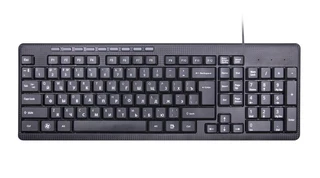 Клавиатура Ritmix RKB-155 Black USB 