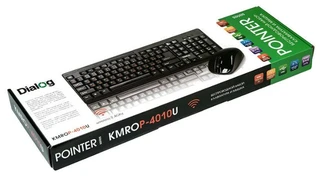 Комплект беспроводной Dialog Pointer KMROP-4010U USB 