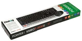 Комплект беспроводной Dialog KMROP-4030U Black 