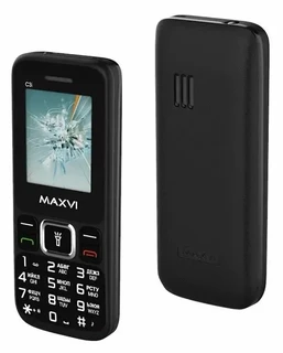 Сотовый телефон Maxvi C3i Black 