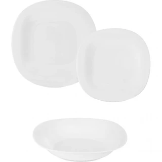 Набор столовый посуды Luminarc Carine белый, 18 предметов 