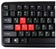 Клавиатура игровая Nakatomi Navigator KN-02U Black-Red вид 7