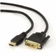Кабель HDMI-DVI Single Link Cablexpert CC-HDMI-DVI-6, 1.8 м вид 2