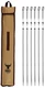 Набор шампуров GRILLBOOM 103-019 в чехле 60 см, 6 шт вид 1