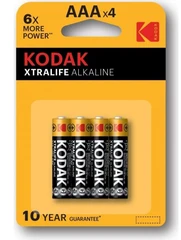 Купить Батарейка AAA Kodak LR03-4BL XTRALIFE, 4 шт / Народный дискаунтер ЦЕНАЛОМ