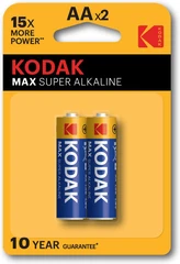 Купить Батарейка AA Kodak MAX LR6-2BL / Народный дискаунтер ЦЕНАЛОМ