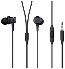 Купить Гарнитура Xiaomi Mi In-Ear Headphones Basic, черный / Народный дискаунтер ЦЕНАЛОМ