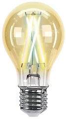 Купить Лампа светодиодная HIPER IoT Filament Vintage, E27, A60, 7Вт / Народный дискаунтер ЦЕНАЛОМ