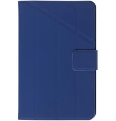 Купить Чехол-книжка универсальный DF Universal-15 (blue) для планшетов 7-8", синий / Народный дискаунтер ЦЕНАЛОМ