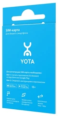 Купить SIM-карта Yota LTE 140K для смартфонов / Народный дискаунтер ЦЕНАЛОМ