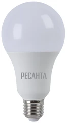 Купить Лампа светодиодная Ресанта LL-R-A80-20W-230-4K-E27 / Народный дискаунтер ЦЕНАЛОМ