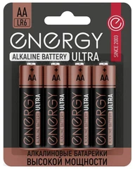 Купить Батарейка Energy Ultra LR6-4BL / Народный дискаунтер ЦЕНАЛОМ