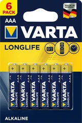 Купить Батарейки VARTA Longlife LR03-6BL / Народный дискаунтер ЦЕНАЛОМ