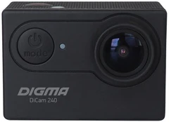 Купить Экшн-камера Digma DiCam 240, черный / Народный дискаунтер ЦЕНАЛОМ