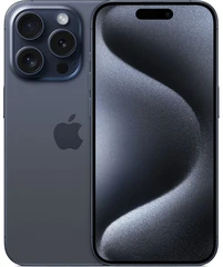 Купить Смартфон 6.1" Apple iPhone 15 Pro 128GB Blue Titanium (PI) (A) / Народный дискаунтер ЦЕНАЛОМ
