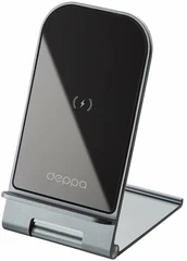 Купить Беспроводное зарядное устройство Deppa QI 15 Вт Slim / Народный дискаунтер ЦЕНАЛОМ