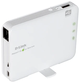 Маршрутизатор 150Mbp/s D-Link DIR-506L 2.4GHz, 1x10/100 LAN, USB(3G), встроенный аккумулятор 