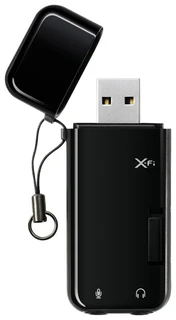 Звуковая карта USB Creative X-FI Go! PRO, 24bit, 44.1kHz, 2.0ch, RTL 