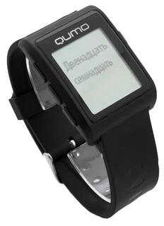 Часы умные QUMO SmartWatch One черные
