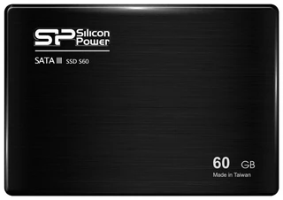 Твердотельный накопитель SSD SiliconPower Slim S60 60Gb (SP060GBSS3S60S25)