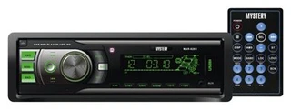 Автомагнитола бездисковая Mystery MAR-828U 1Din, 4x50 Вт, тюнер (FM, СВ), MP3, WMA, USB, монохромный 