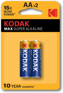 Батарейка AA Kodak MAX LR6-2BL