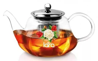 Чайник заварочный LARA LR06-02 1л скол. трещина на носике