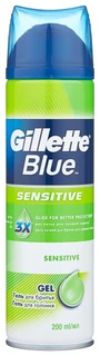 Гель для бритья GILLETTE BLUE Sensitive 