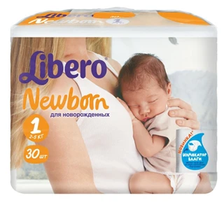 Подгузники LIBERO Baby Newborn 1