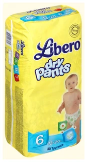 Подгузники-трусики LIBERO Dry Pants XL 6 