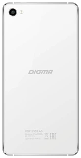 Смартфон 5.0" DIGMA VOX S503 4G White/Silver 