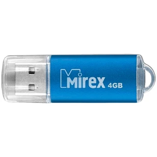 Флеш накопитель Mirex UNIT 4GB Aqua (13600-FMUAQU04)