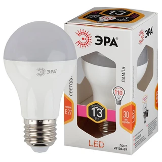 Лампа светодиодная ЭРА LED smd A65-13W-827-E27