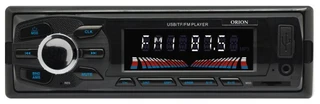 Автомагнитола ORION DHO-1900U Эквалайзер,1 din,4x40Вт,AUX,USB,microSD,MP3/FM, линейный аудио