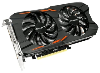 Видеокарта GIGABYTE GeForce GTX 1050 2Gb Windforce OC (GV-N1050WF2OC-2GD) 