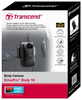 Экшн-камера Transcend DrivePro Body 10 