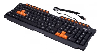 Клавиатура игровая Ritmix RKB-151 Black USB 