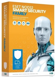 Антивирус ESET NOD32 Smart Security Family 1 год, 3 устройства или продление на 20 месяцев (NOD32-ESM-1220(BOX)-1-3) 