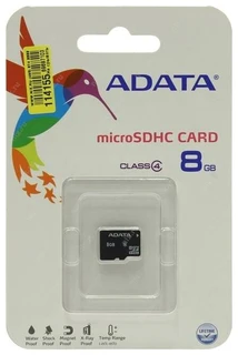 Карта памяти MicroSD ADATA 8Gb Class 4 