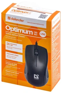 Мышь Defender Optimum MB-160 Black USB 