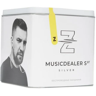 Наушники беспроводные Musicdealer S BT Silver 