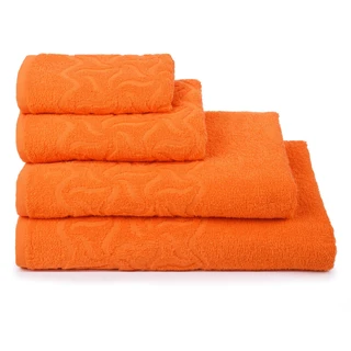 Полотенце махровое 30*70 Радуга, оранжевый
